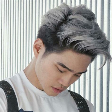 ash grey hair dye male